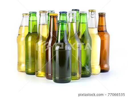 beer bottles isolated on white beer bottles isolated on white 77066535