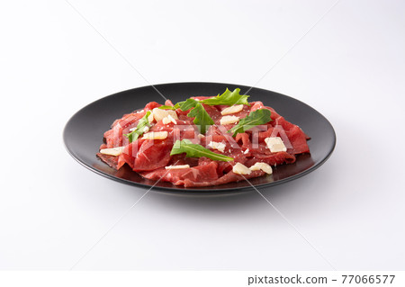 beef, carpaccio, dish 77066577
