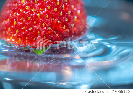 Nara's strawberry on a glass bowl, Kotoka 77066990