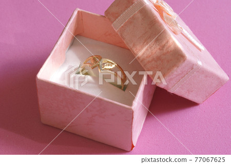 Diamond Ring and Box Diamond Ring and Box 77067625