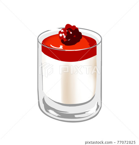 Strawberries and rare cheese 77072825