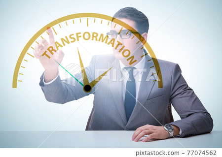 Concept of organisational change and transfomation with business Concept of organisational change and transfomation with business 77074562