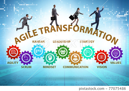 Concept of agile transformaion and reorganisation Concept of agile transformaion and reorganisation 77075486