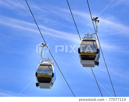 Ropeway "YOKOHAMA AIR CABIN" in Minato Mirai area, Yokohama, Kanagawa Prefecture 77077119