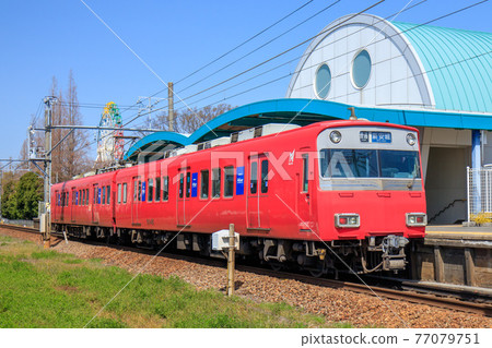 停靠安城市堀內公園站的名鐵6500系列車 77079751