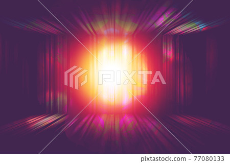 spot lighting in colorful curtain on stage theater, blurred empty theater stage with fun colourful spotlights, abstract image of concert lighting illumination background spot lighting in colorful curtain on stage theater, blurred empty theater stage with fun colourful spotlights, abstract image of concert lighting illumination background 77080133