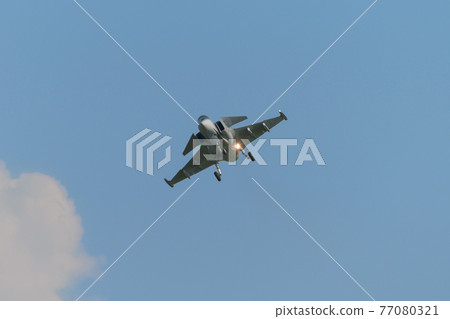 Swedish Air Force Saab JAS39C Gripen Landing Approach Swedish Air Force Saab JAS39C Gripen Landing Approach 77080321