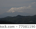 Mt. Fuji in Ito City 77081190