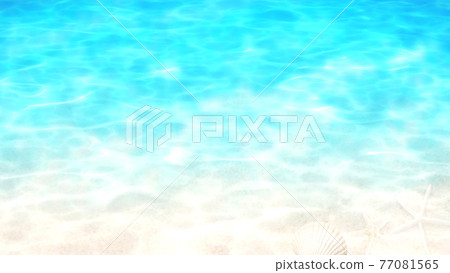 波光粼粼的海浪影像素材-有多種變化 77081565