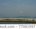 Mt. Fuji seen from Enoshima 77081997
