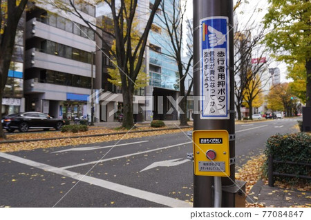 Pedestrian pushbuttons at traffic lights Pedestrian pushbuttons at traffic lights 77084847