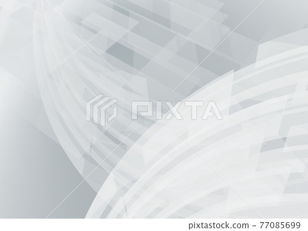 彎曲的灰色抽象背景 no.04 77085699