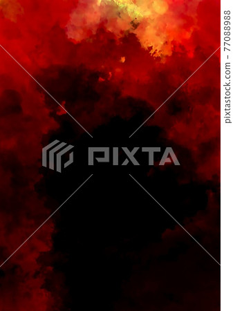 Burning flame texture background 77088988