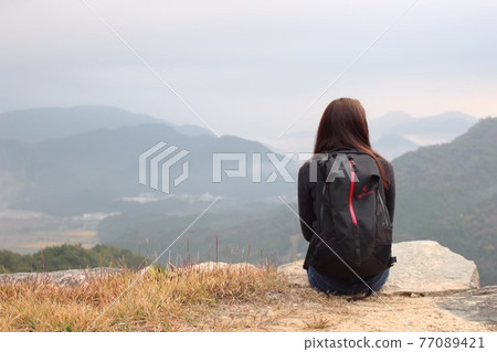 武田城的景色 77089421