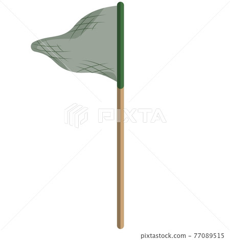 Flag on pennant vector isolated on white background Flag on pennant vector isolated on white background 77089515