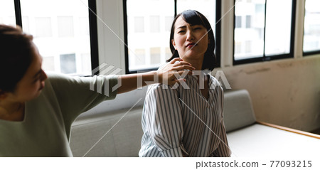 Two fighting fights 77093215