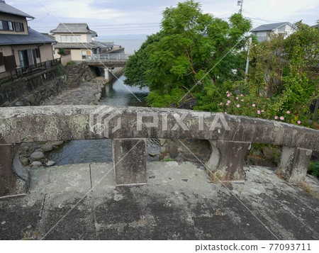金浜橋欄杆(長崎縣雲仙小濱町) 金浜橋欄杆(長崎縣雲仙小濱町) 77093711