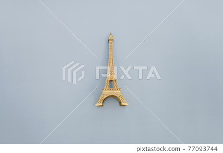 Eiffel tower as a souvenir from Paris 77093744