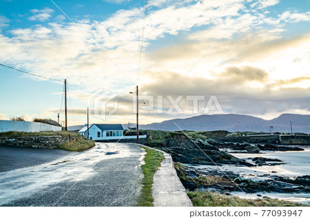 The coastline at Rossbeg in County Donegal during winter - Ireland The coastline at Rossbeg in County Donegal during winter - Ireland 77093947