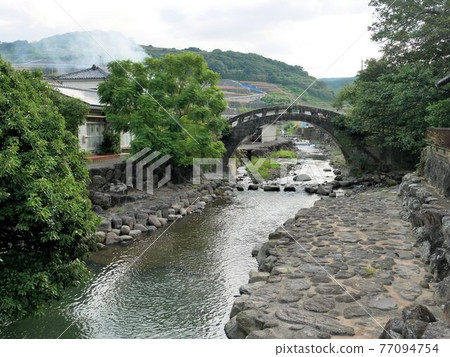 Kanehama Megane Bridge (Obama Town, Unzen City, Nagasaki Prefecture) 77094754