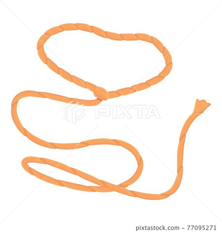 Tool lasso icon, cartoon style Tool lasso icon, cartoon style 77095271