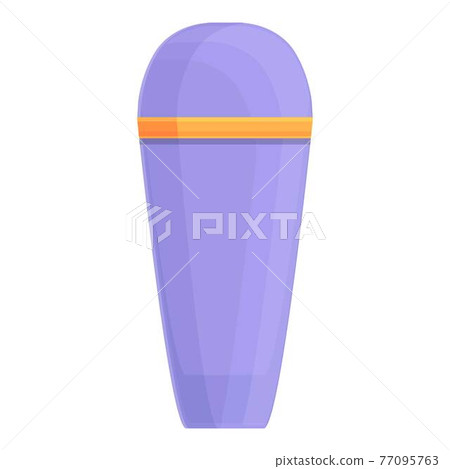 Tea thermo cup icon, cartoon style Tea thermo cup icon, cartoon style 77095763