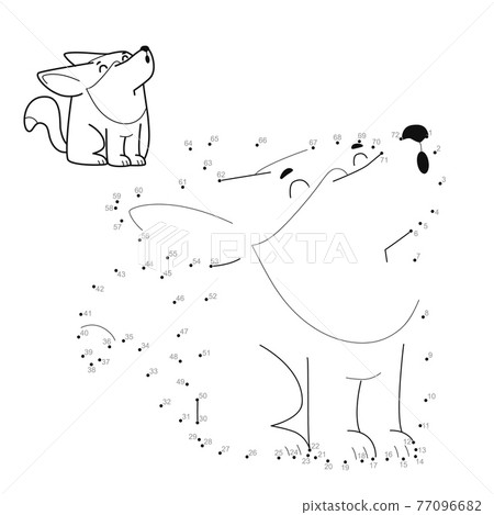 Dot to dot games for children 77096682