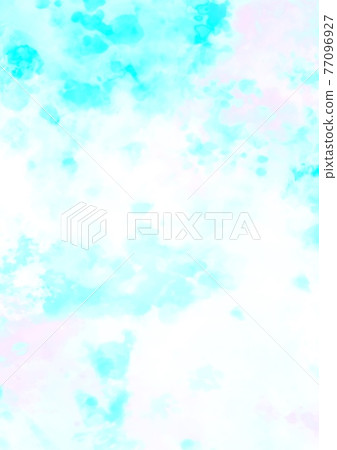 Fantastic light blue and pink watercolor texture background Fantastic light blue and pink watercolor texture background 77096927
