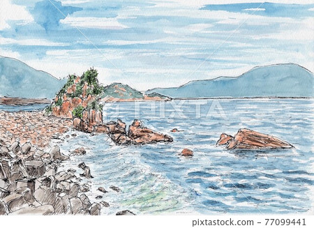 日本海的波浪 日本海的波浪 77099441