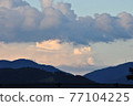 日落｜雲｜山｜風景｜風景｜日落 77104225