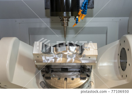 The hi-precision 5-axis machining center. The hi-precision 5-axis machining center. 77106930