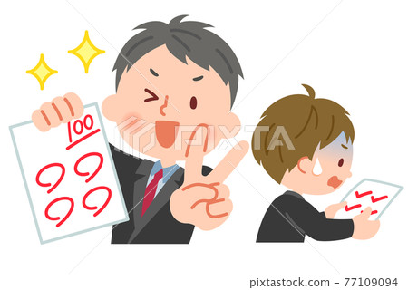 成績比較 高中生 77109094
