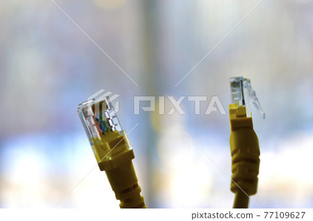 Yellow Internet Cable for Wan and Lan Router 77109627