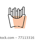Fast Food icons 77113316