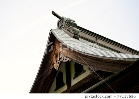 寺廟屋頂的建築美 寺廟屋頂的建築美 77113680