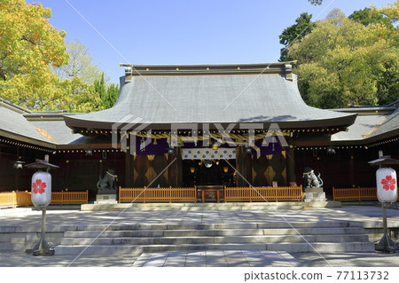Himeji Gokoku Shrine Haiden ② 77113732