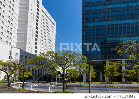 (Tokyo-Cityscape) 通往有明站的 Promenade 5 77114842