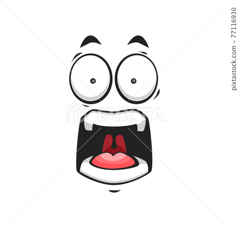 shocked animated emoticon