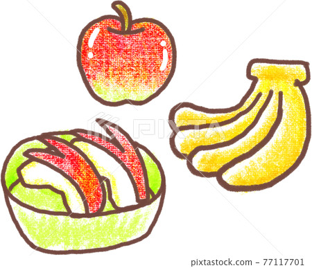 Fruit _ crayon style 77117701
