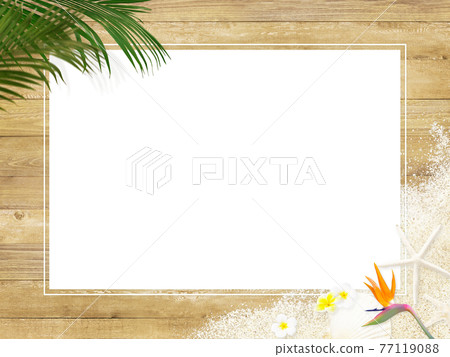 Summer-inspired frame-there are multiple variations Summer-inspired frame-there are multiple variations 77119088