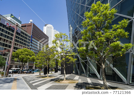 名古屋市中村區名古屋站城市景觀，從Mode Gakuen Spiral Towers看JR中央塔 77121366