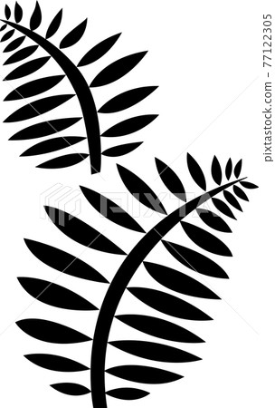 Vector hand-painted ink illustration with brush strokes. Abstract background. Flowers Vector hand-painted ink illustration with brush strokes. Abstract background. Flowers 77122305