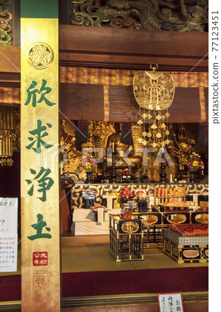 Daijuji Temple Main Hall Chancel Daijuji Temple Main Hall Chancel 77123451