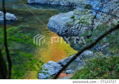 從長廊@秋田望去的秋葉溪谷風光 從長廊@秋田望去的秋葉溪谷風光 77123727