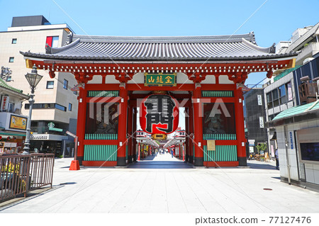 Kaminarimon at Sensoji Temple Kaminarimon at Sensoji Temple 77127476