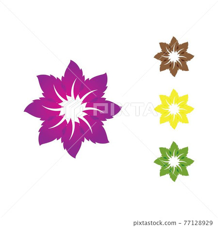 green Tree leaf  logo ecology nature element 77128929