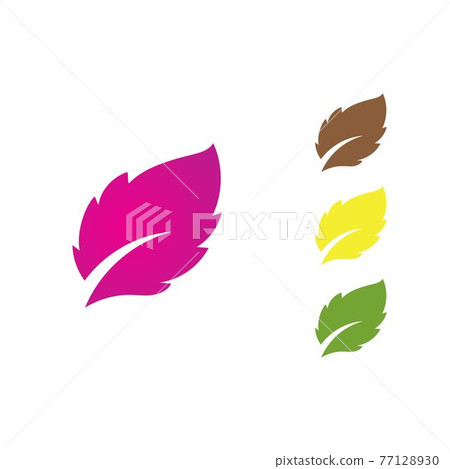 green Tree leaf logo ecology nature element green Tree leaf logo ecology nature element 77128930