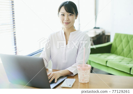 female, lady, woman 77129261