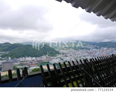 Overlooking the city from Ehime / Matsuyama Castle Overlooking the city from Ehime / Matsuyama Castle 77129334