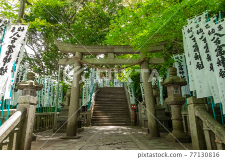 竹島的能量點八富神社<愛知縣蒲郡市> 77130816